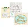 Stampo silicone Happy Birthday