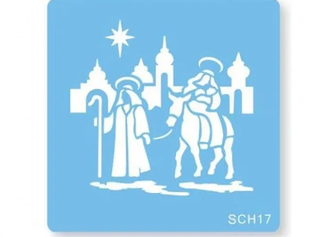 Stencil Natale