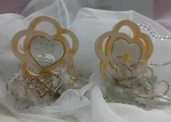 Topper fiore argento 25°