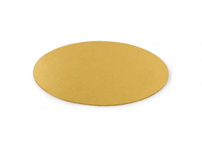 VASSOI PER TORTE: CAKE BOARD TONDO 25 CM GOLD