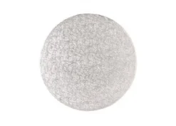 VASSOI PER TORTE: CAKE BOARD TONDO 35 CM SILVER