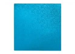 Vassoi per torte: cake drum quadrato blu 35
