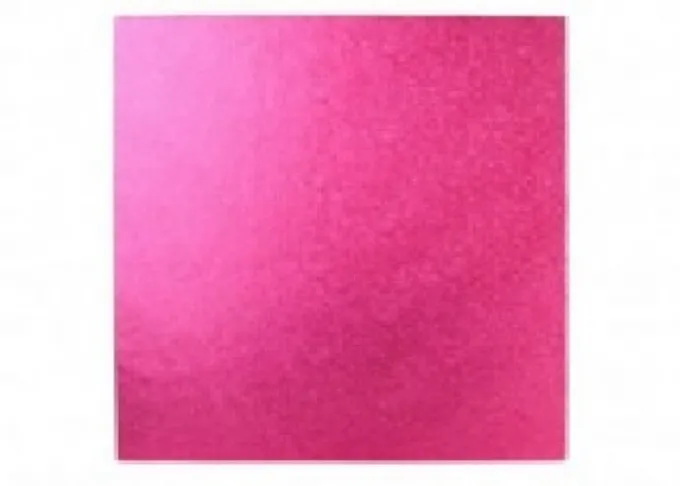 Vassoi per torte: cake drum quadrato fucsia 40