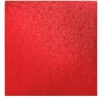 Vassoi per torte: cake drum quadrato rosso 40
