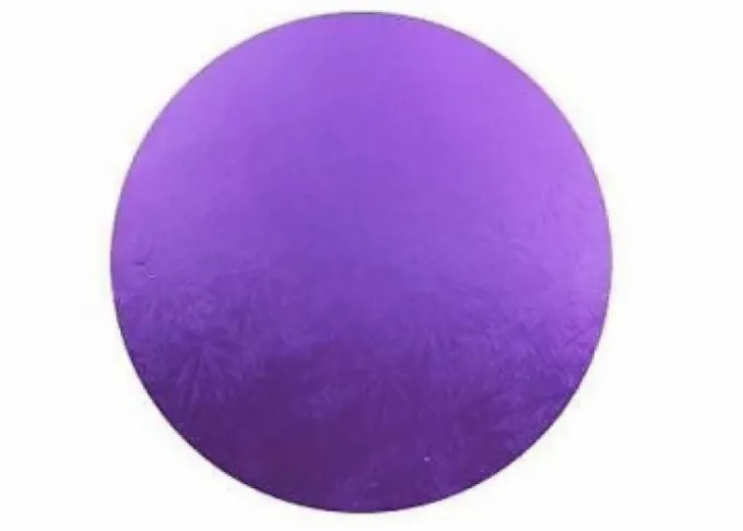 Vassoi per torte: cake drum Tondo viola 40