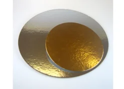 Vassoi per torte: sottile oro 18