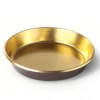 Vassoi per Torte: Vassoio Rotondo Dorato cm 30