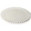 Vassoi per Torte: Vassoi Trinati bianchi Rotondi 26 cm
